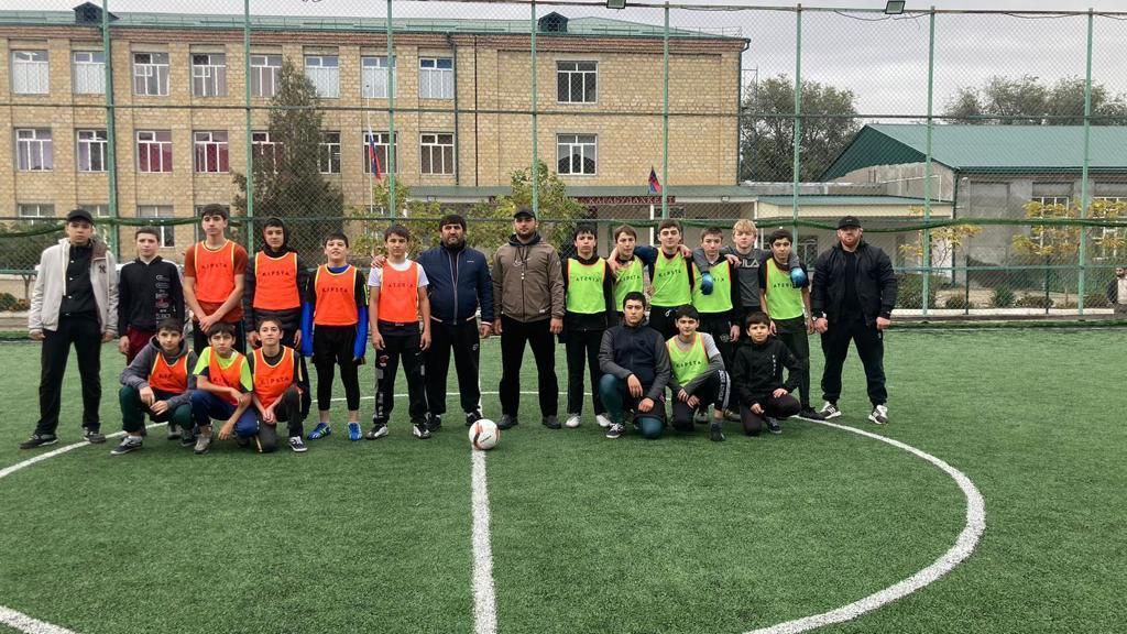 Муниципальный этап соревнований по футболу.